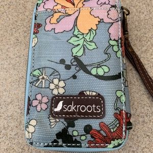 Women's Sakroots Phone/Wallet Wristlet